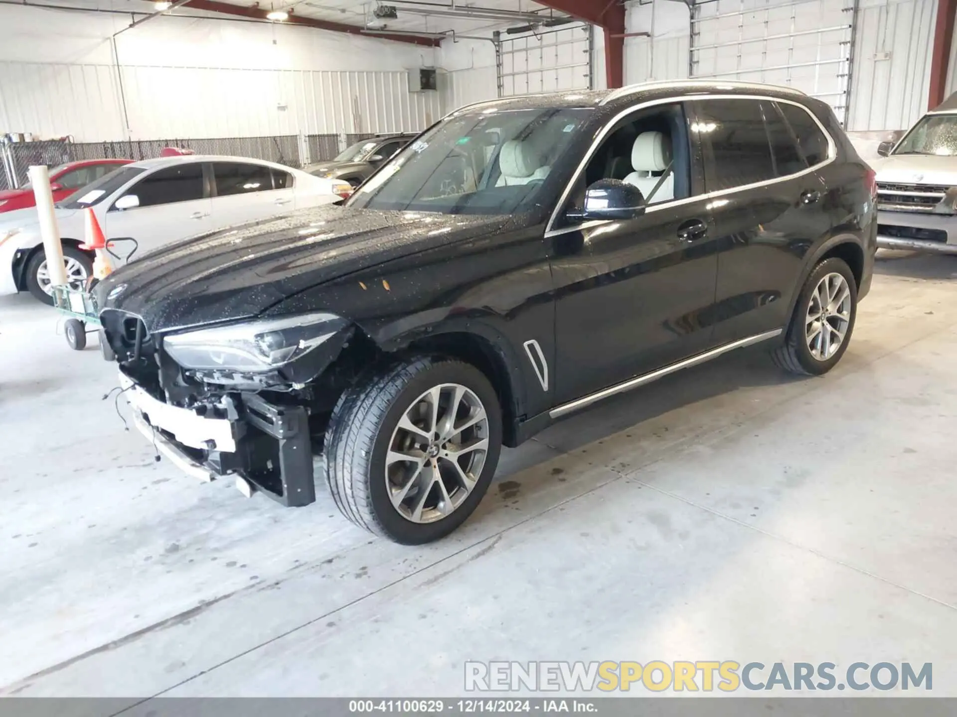 2 fotografías del automóvil dañado 5UXCR4C04L9C45553 BMW X5 2020