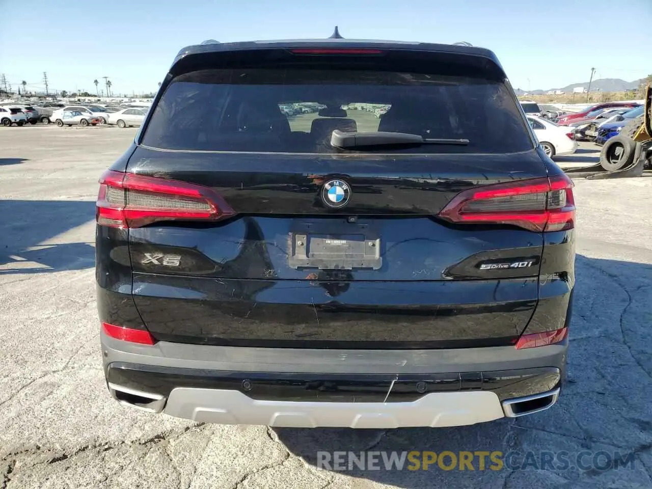 6 fotografías del automóvil dañado 5UXCR4C06L9C45487 BMW X5 2020
