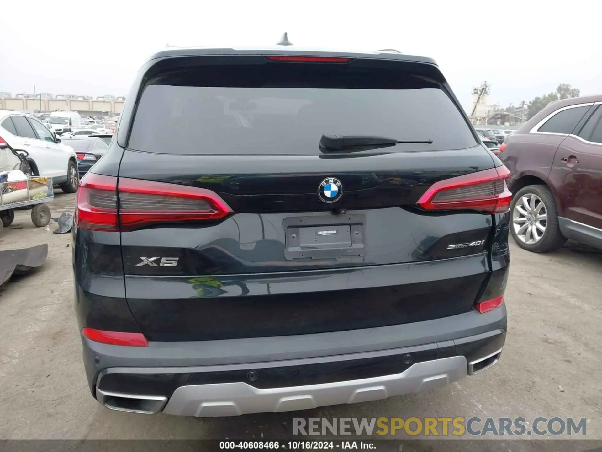 16 fotografías del automóvil dañado 5UXCR4C07L9B36603 BMW X5 2020