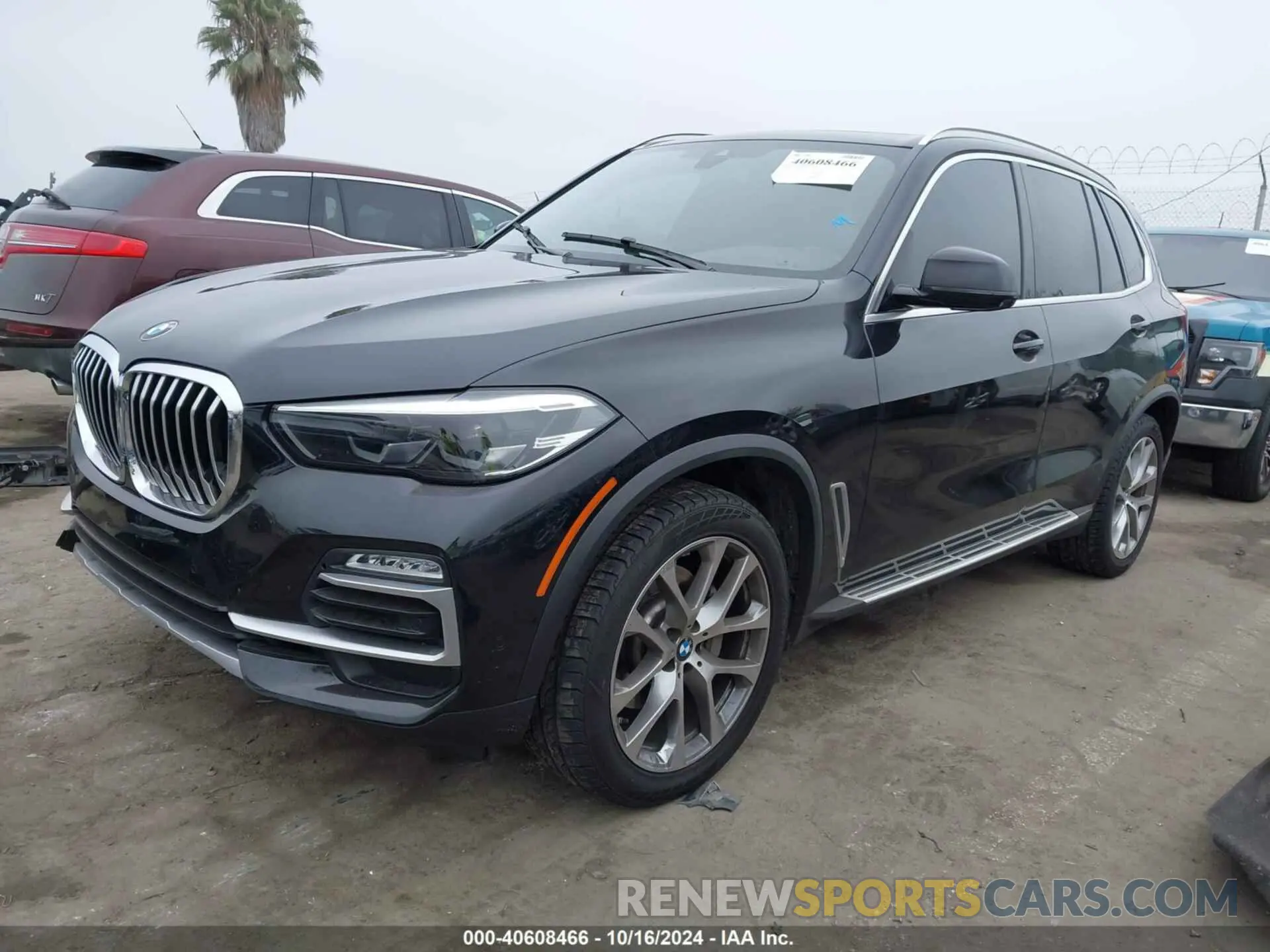 2 fotografías del automóvil dañado 5UXCR4C07L9B36603 BMW X5 2020