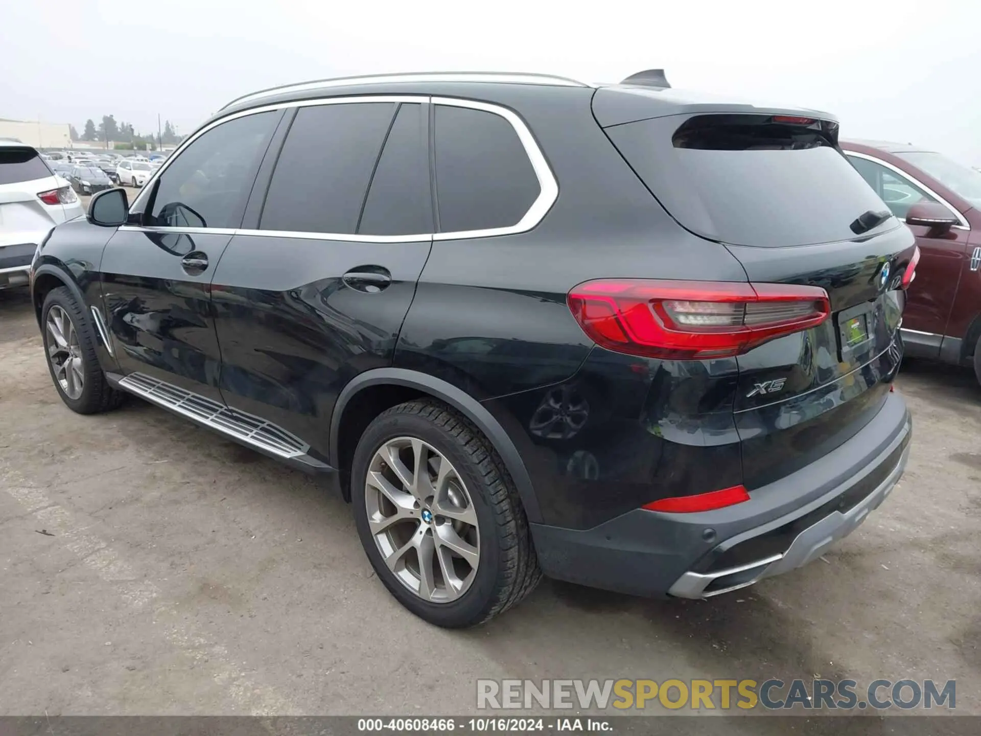 3 fotografías del automóvil dañado 5UXCR4C07L9B36603 BMW X5 2020