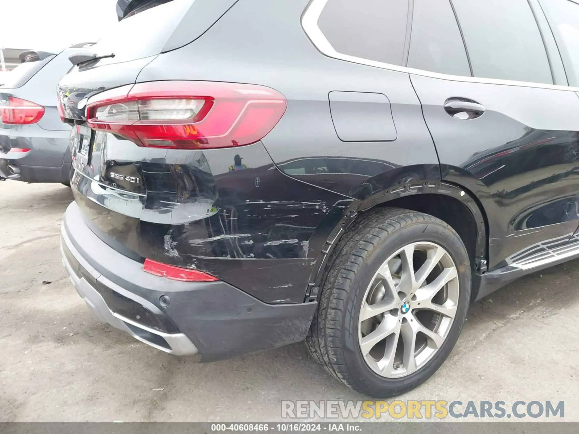 6 fotografías del automóvil dañado 5UXCR4C07L9B36603 BMW X5 2020