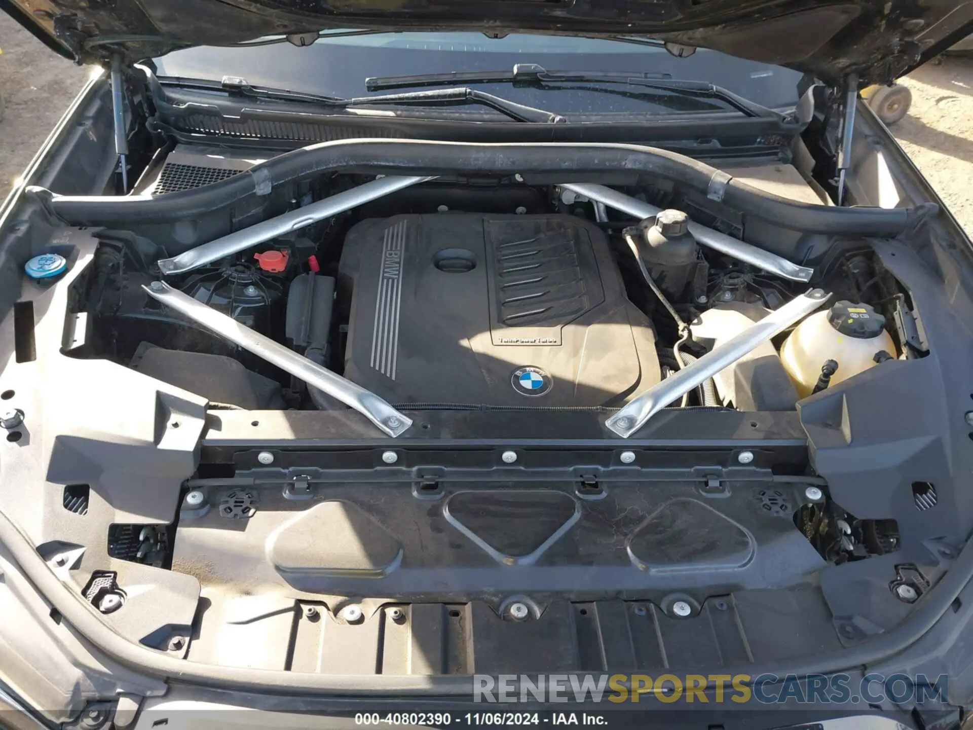 10 fotografías del automóvil dañado 5UXCR4C07LLW64822 BMW X5 2020