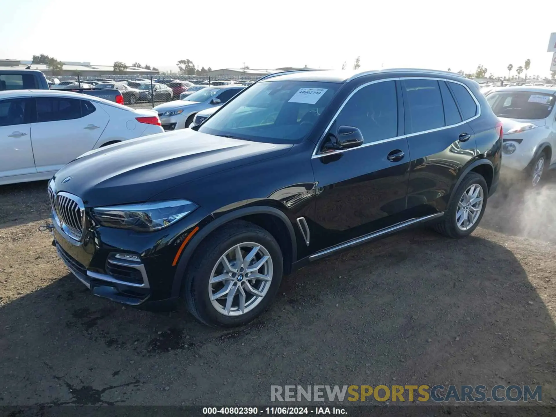 2 fotografías del automóvil dañado 5UXCR4C07LLW64822 BMW X5 2020