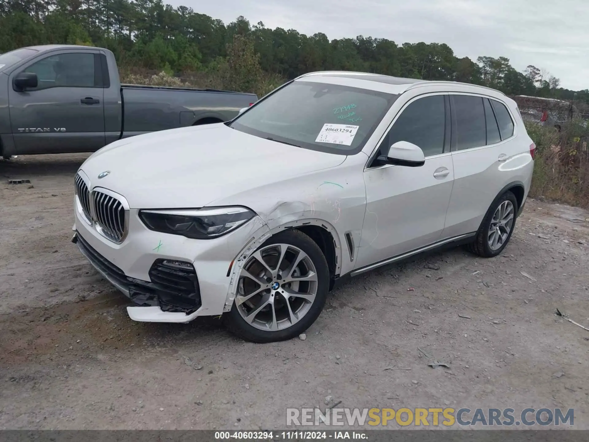 2 fotografías del automóvil dañado 5UXCR4C08L9B00807 BMW X5 2020