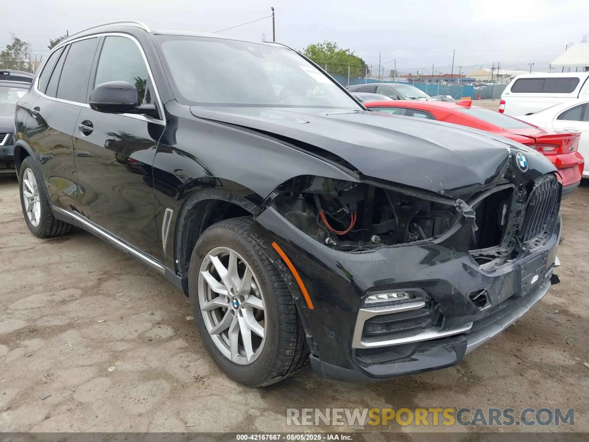 1 fotografías del automóvil dañado 5UXCR4C08L9C07517 BMW X5 2020