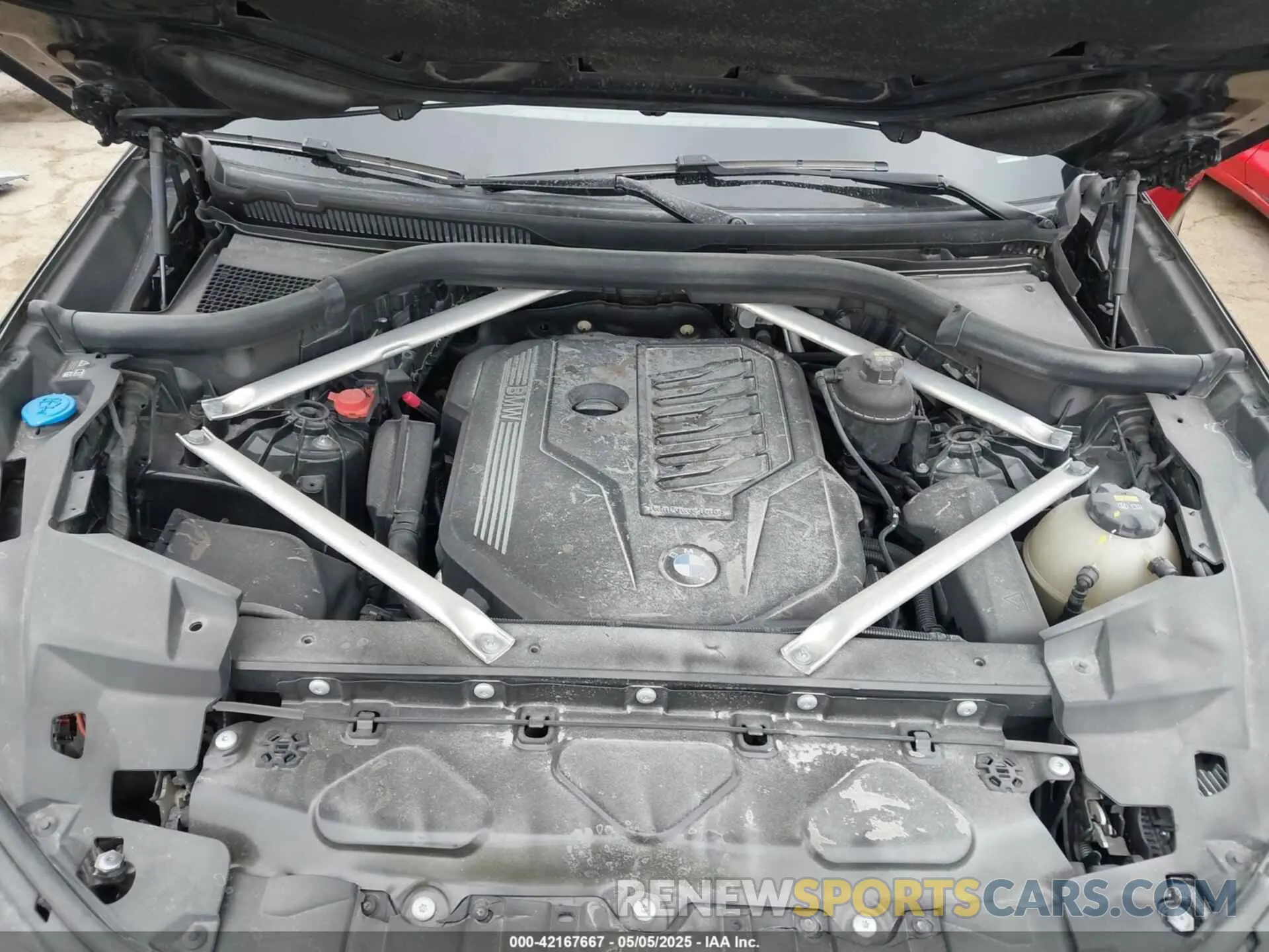 10 fotografías del automóvil dañado 5UXCR4C08L9C07517 BMW X5 2020