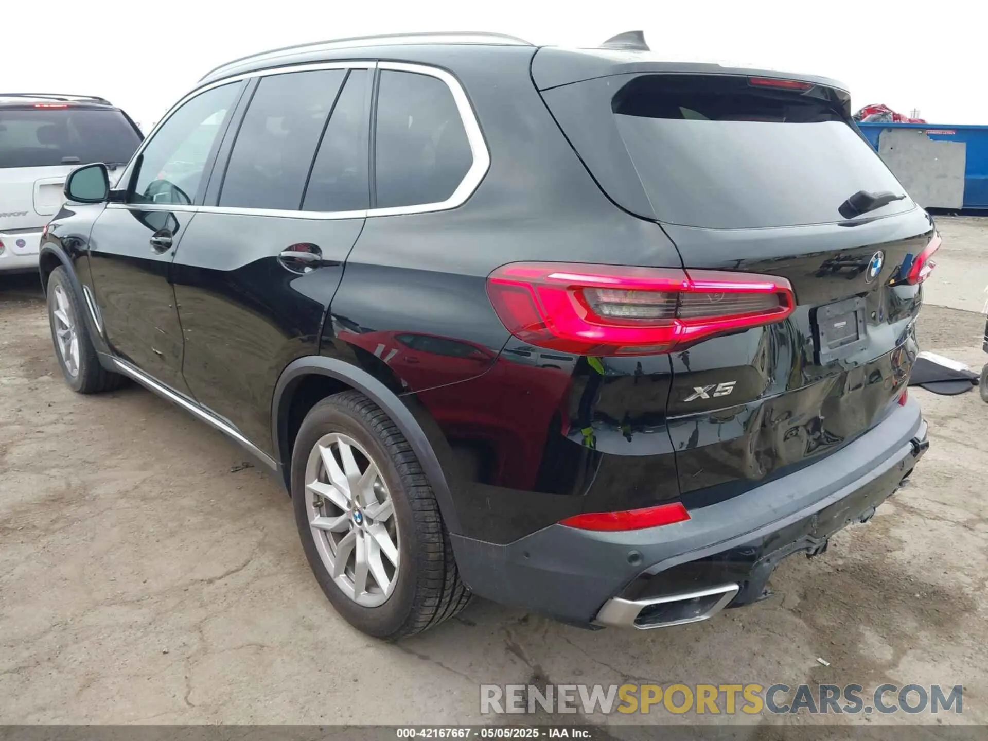 3 fotografías del automóvil dañado 5UXCR4C08L9C07517 BMW X5 2020