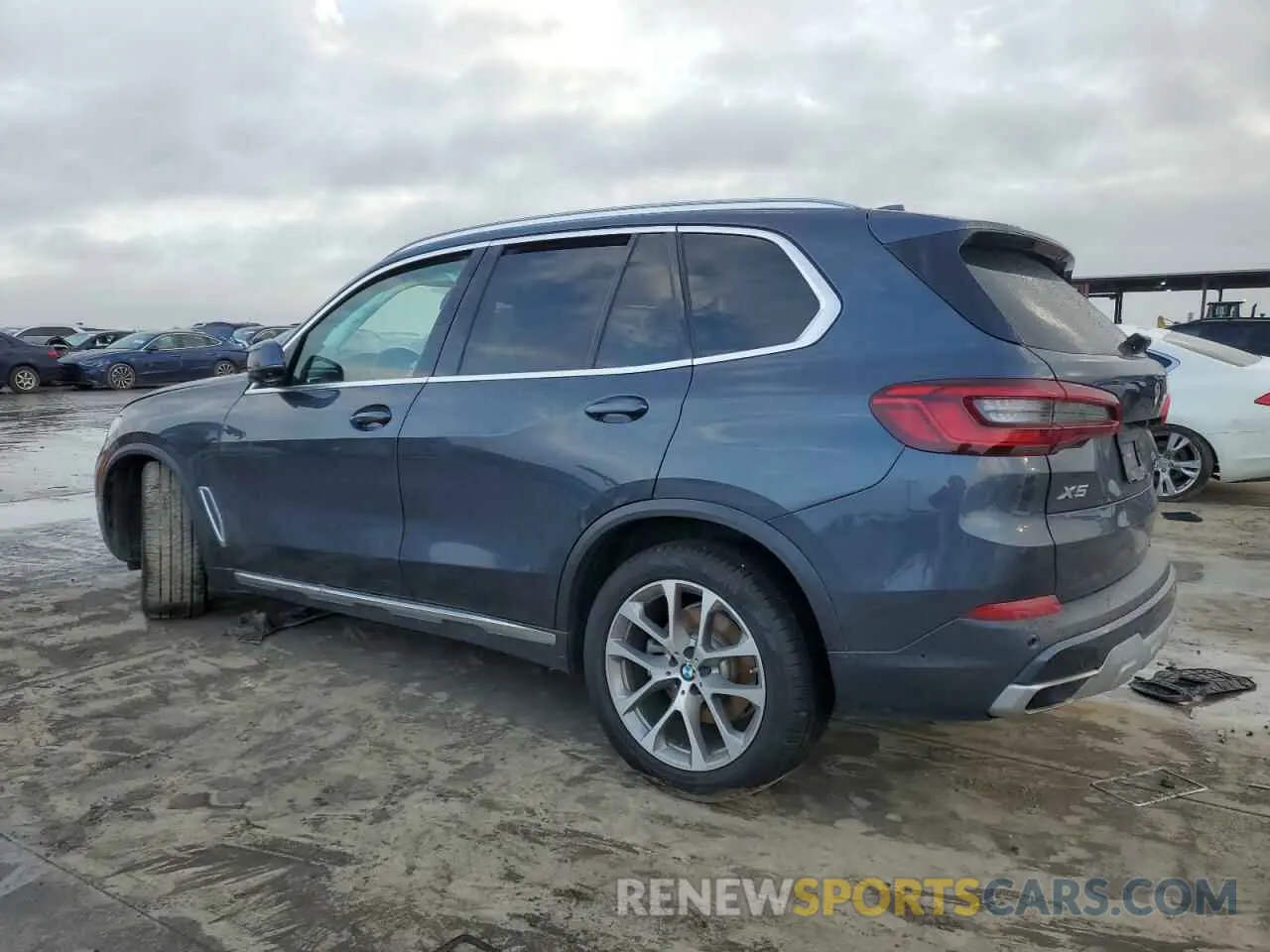 2 fotografías del automóvil dañado 5UXCR4C08LLW64957 BMW X5 2020