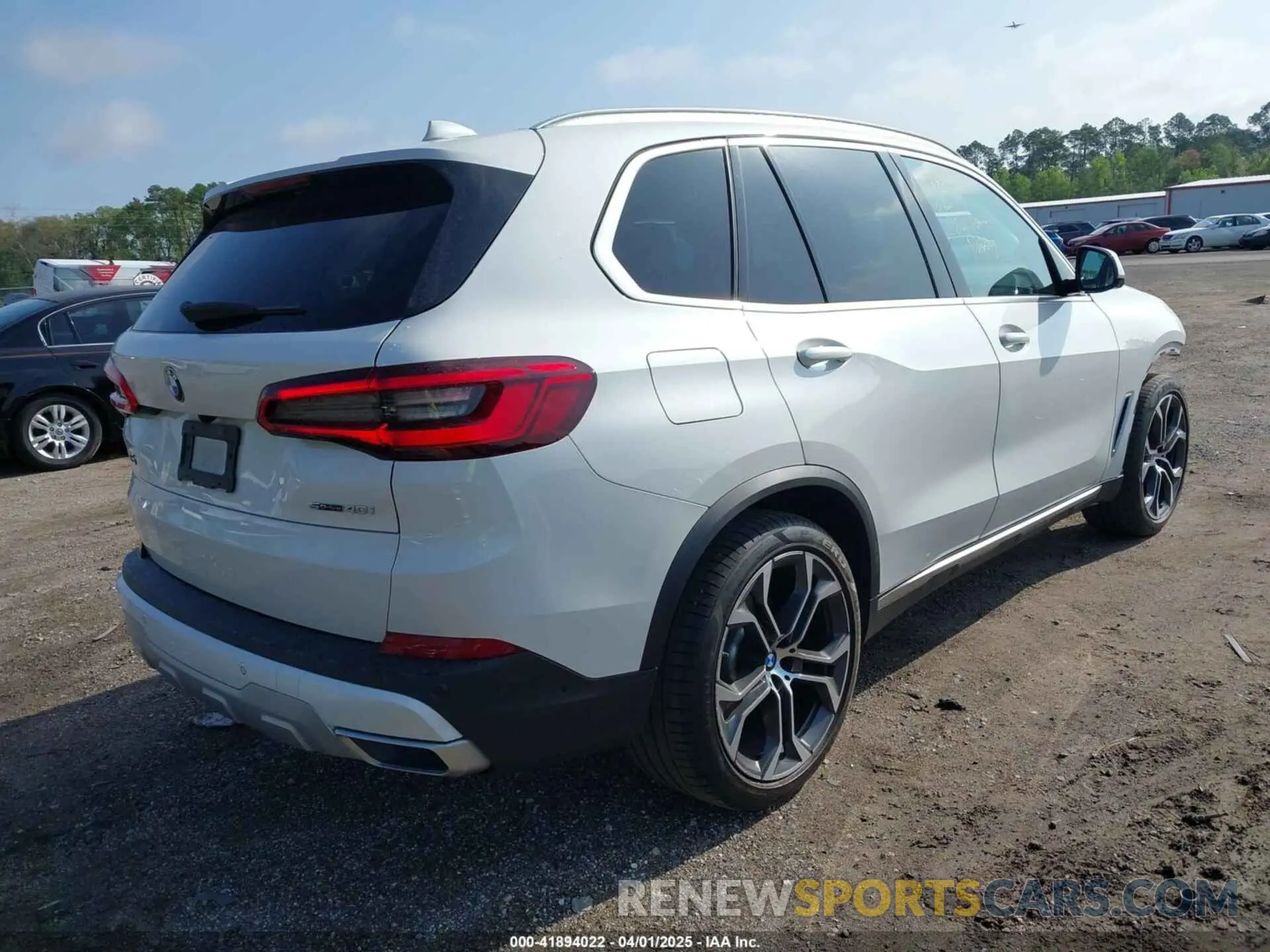 4 fotografías del automóvil dañado 5UXCR4C09L9B91649 BMW X5 2020