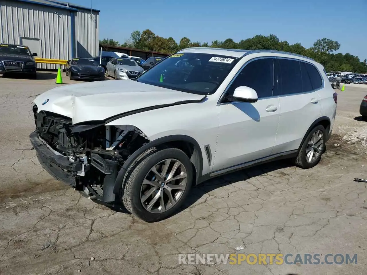 1 fotografías del automóvil dañado 5UXCR4C0XL9B24221 BMW X5 2020