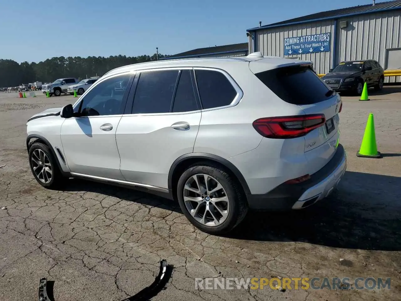 2 fotografías del automóvil dañado 5UXCR4C0XL9B24221 BMW X5 2020