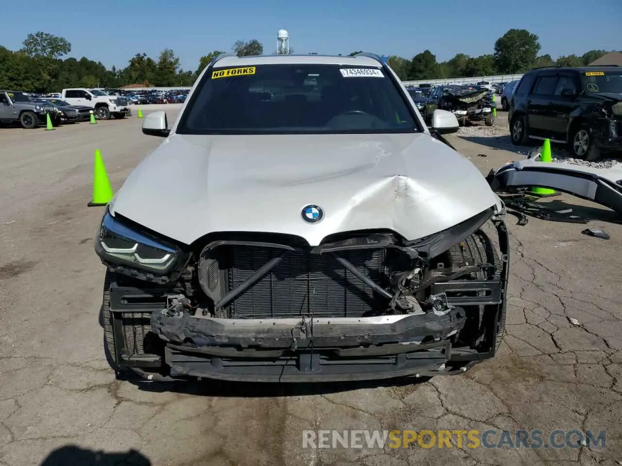 5 fotografías del automóvil dañado 5UXCR4C0XL9B24221 BMW X5 2020