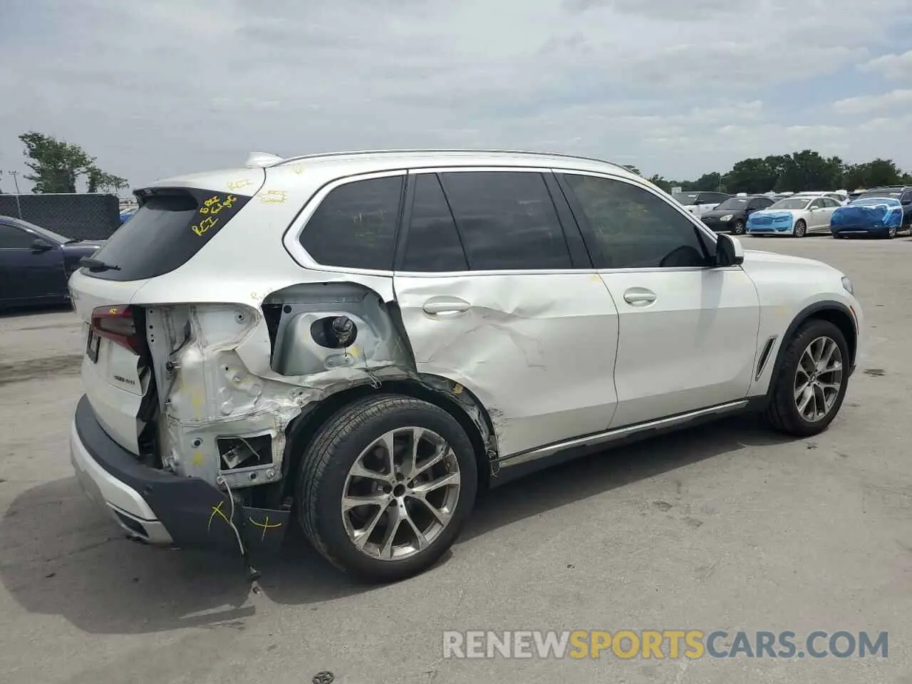 3 fotografías del automóvil dañado 5UXCR4C0XL9B30925 BMW X5 2020