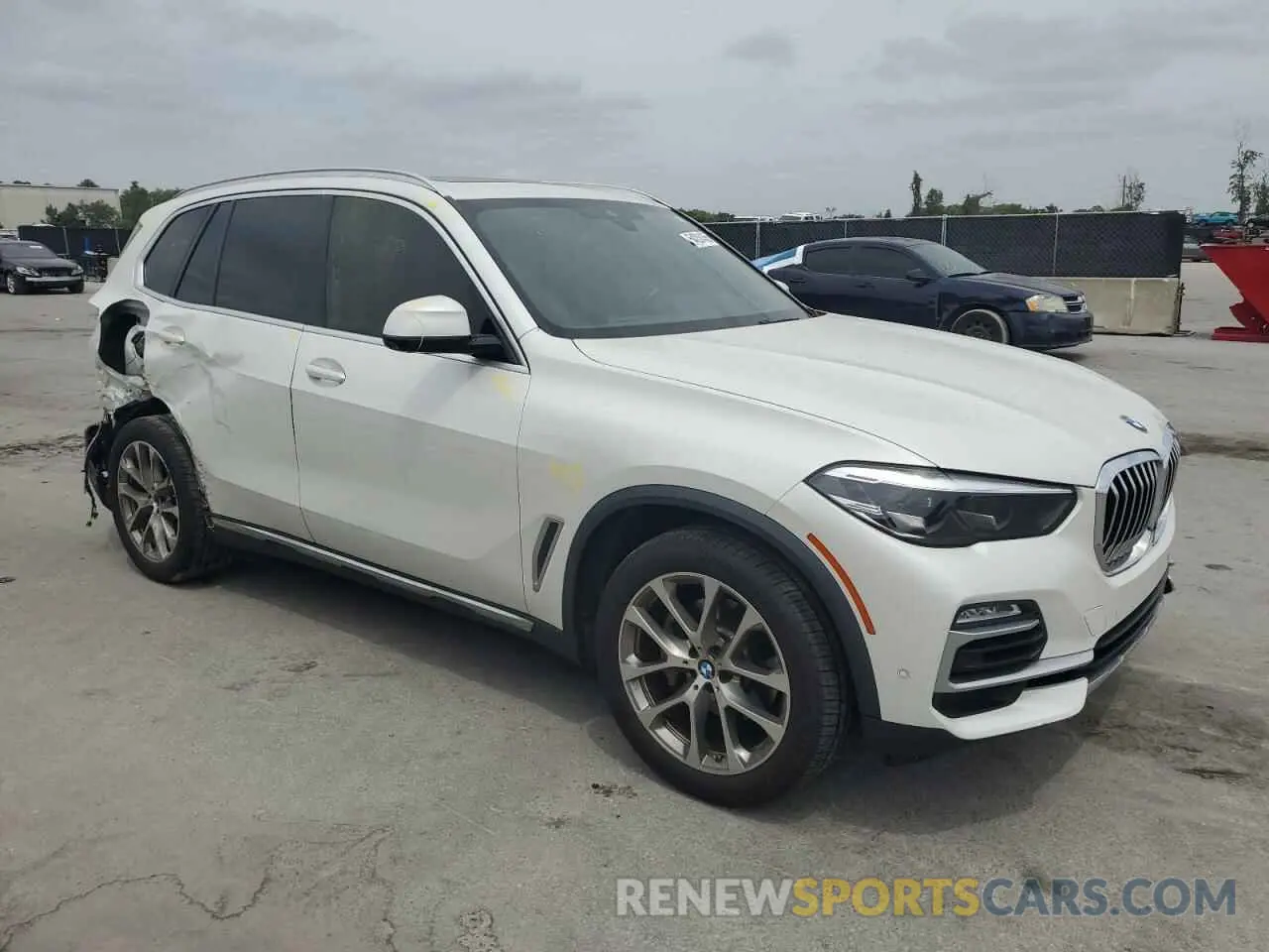 4 fotografías del automóvil dañado 5UXCR4C0XL9B30925 BMW X5 2020