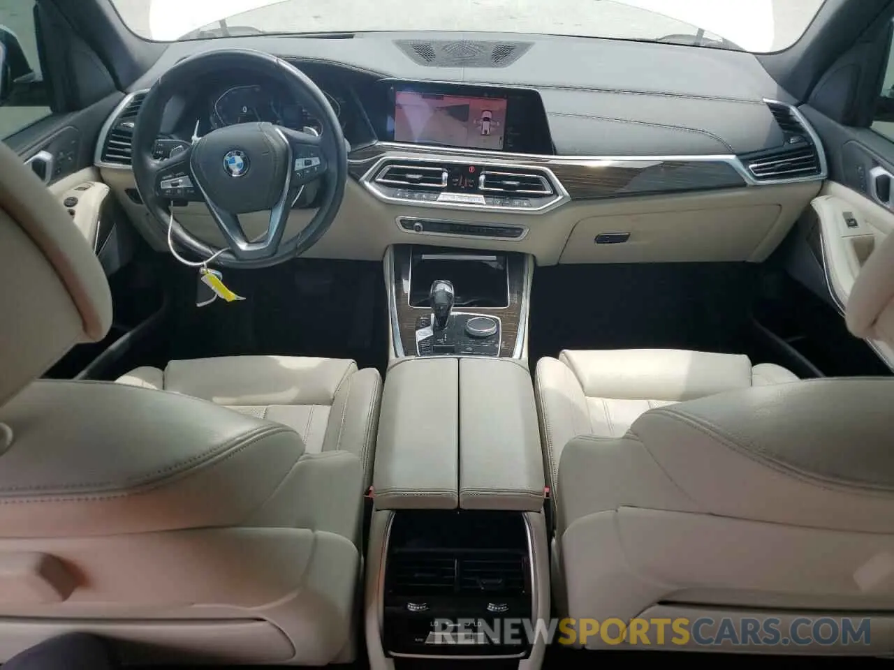 8 fotografías del automóvil dañado 5UXCR4C0XL9B30925 BMW X5 2020