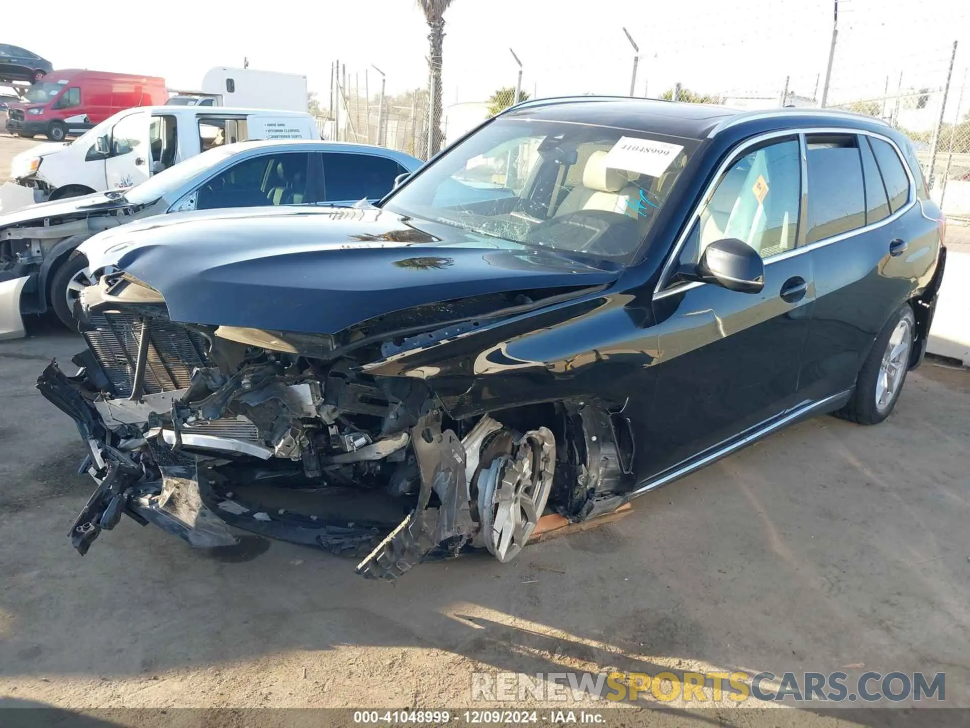 2 fotografías del automóvil dañado 5UXCR4C0XLLW65026 BMW X5 2020