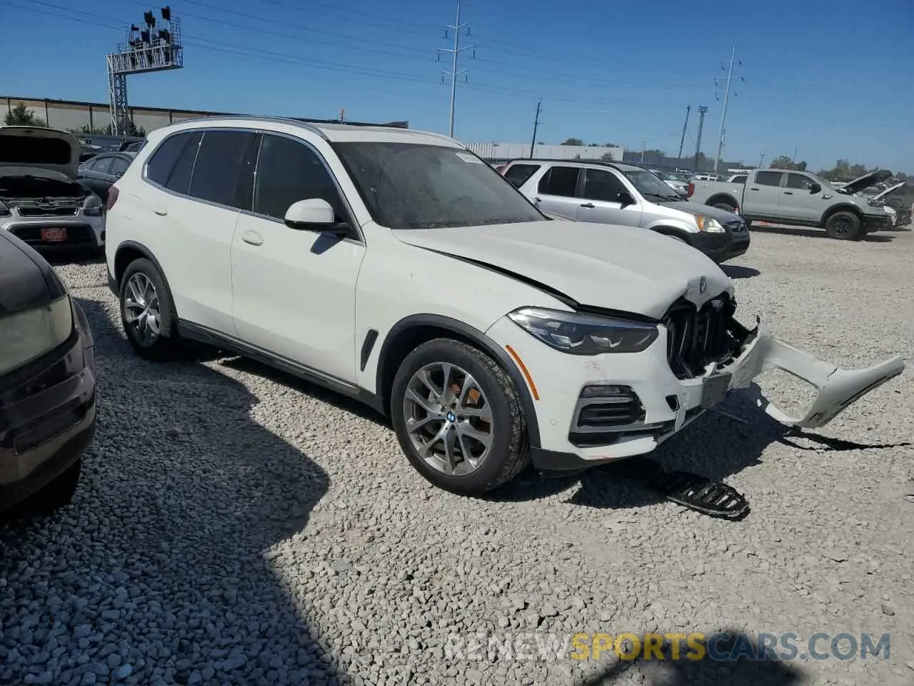 4 fotografías del automóvil dañado 5UXCR6C00L9B92720 BMW X5 2020