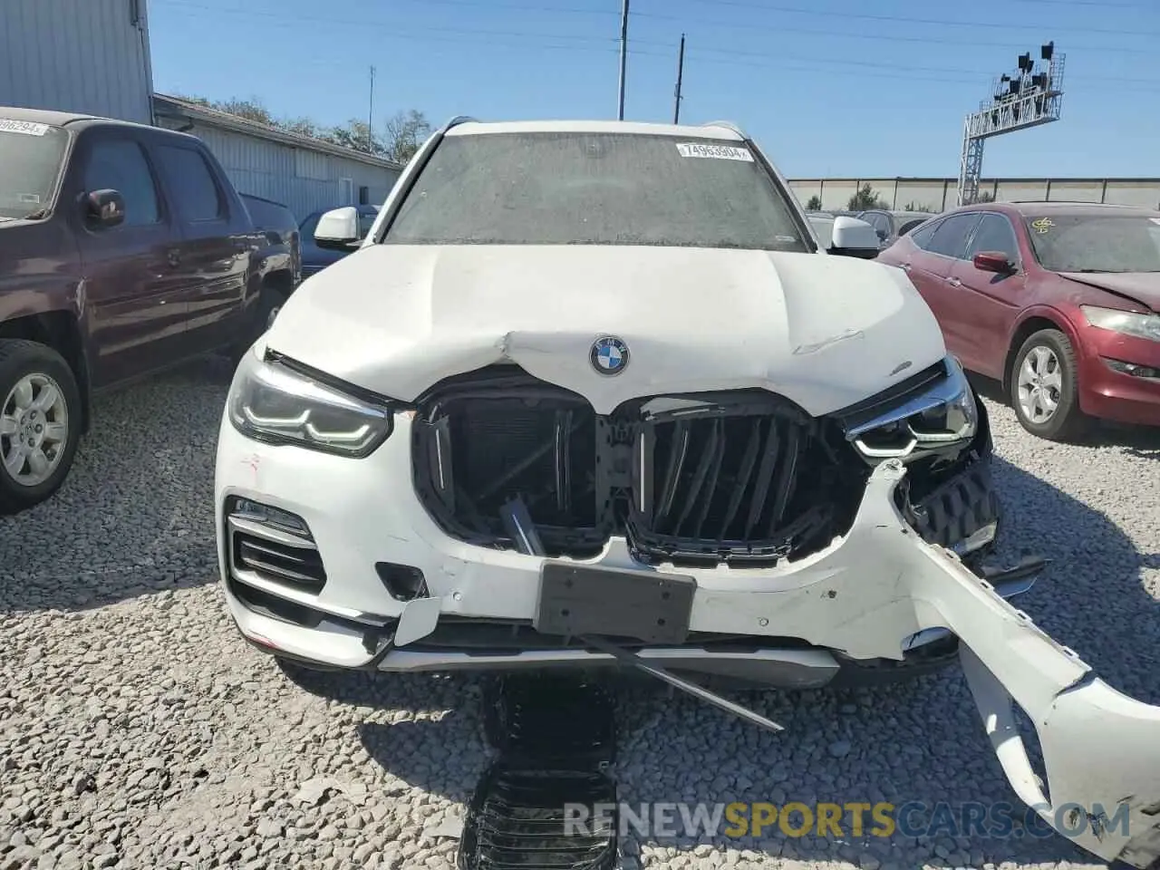 5 fotografías del automóvil dañado 5UXCR6C00L9B92720 BMW X5 2020
