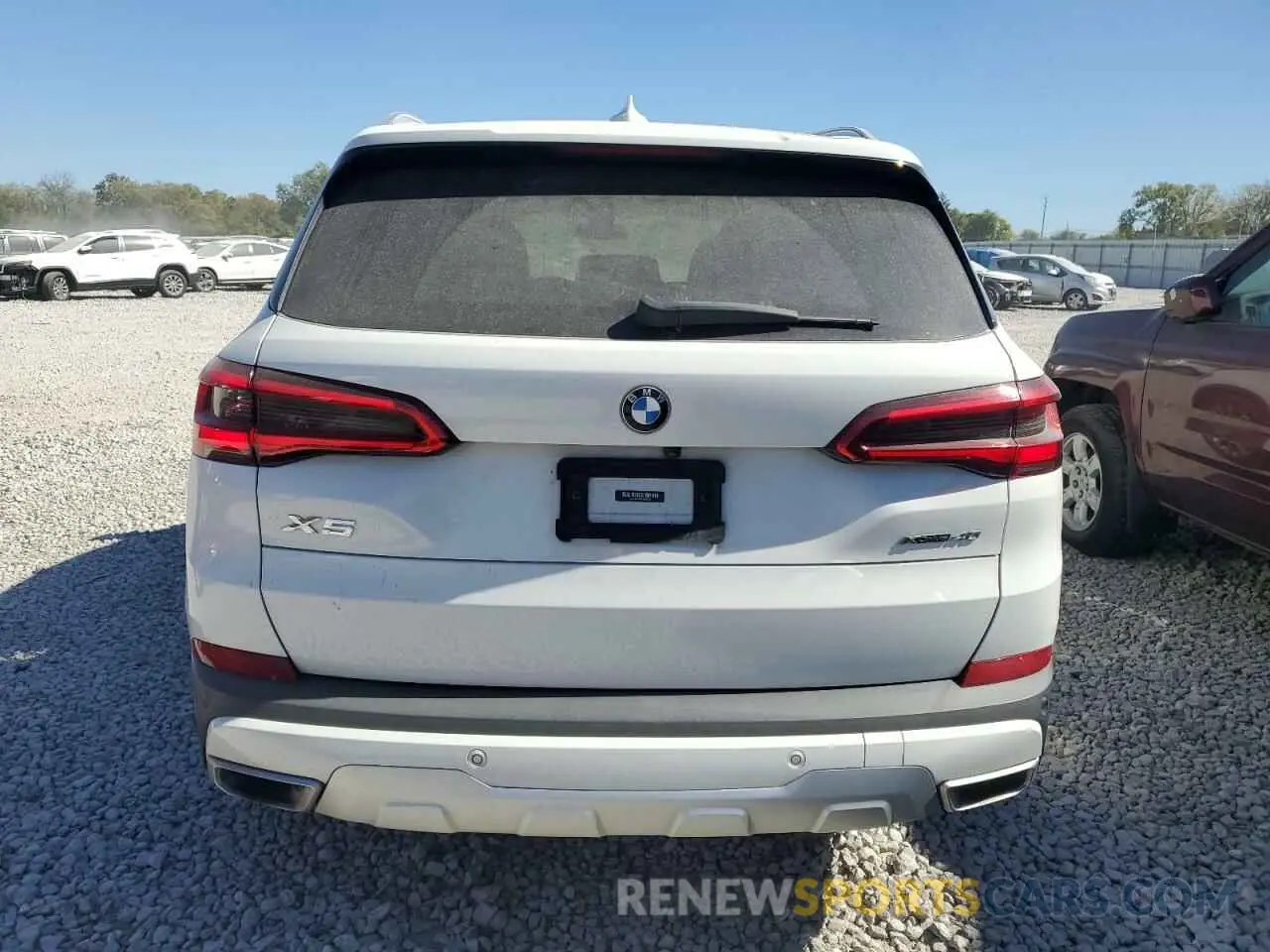 6 fotografías del automóvil dañado 5UXCR6C00L9B92720 BMW X5 2020