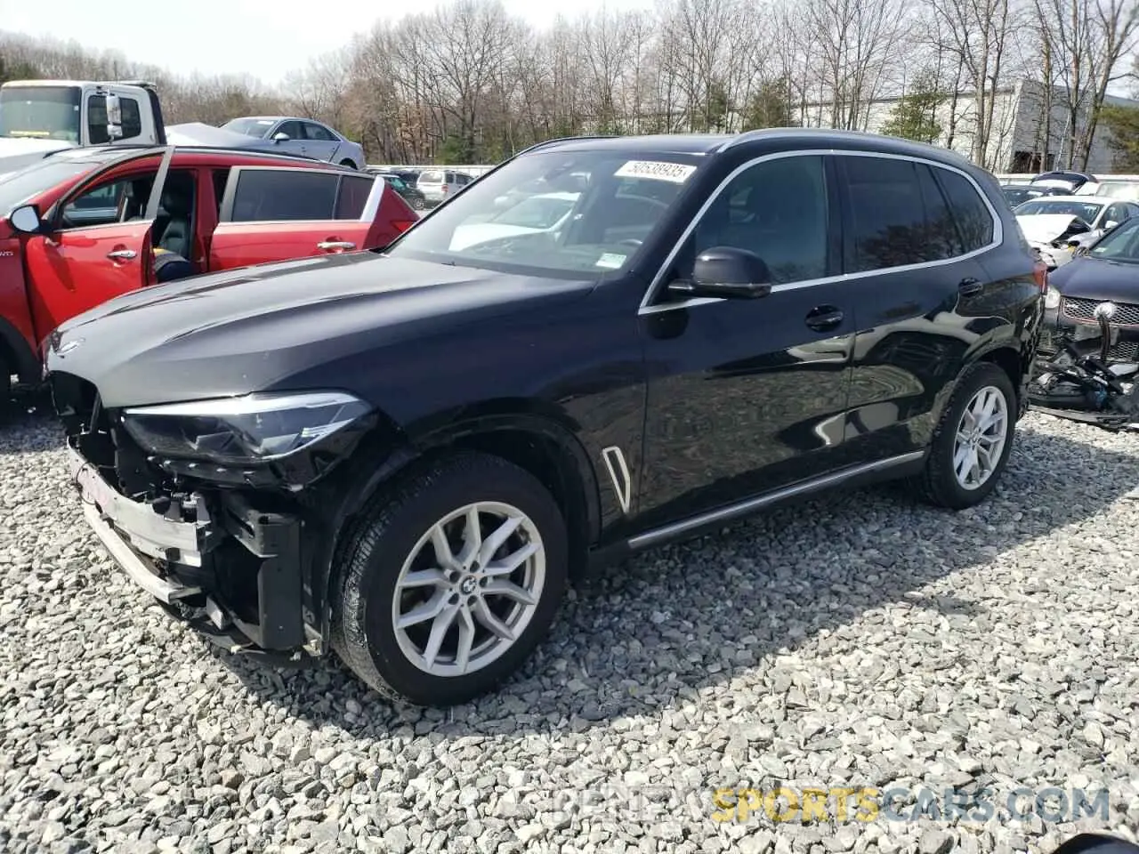 1 fotografías del automóvil dañado 5UXCR6C00L9C02503 BMW X5 2020