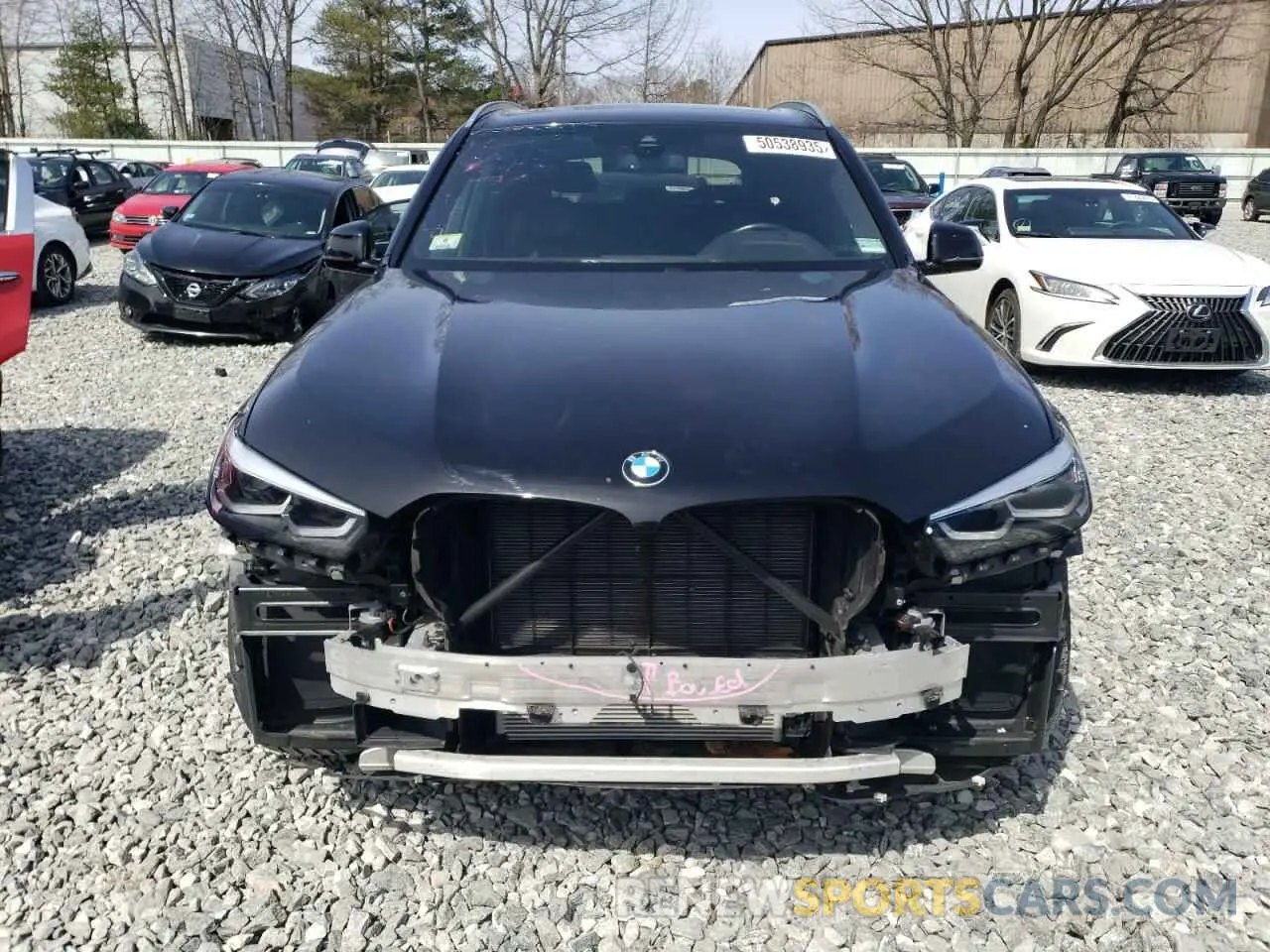 5 fotografías del automóvil dañado 5UXCR6C00L9C02503 BMW X5 2020