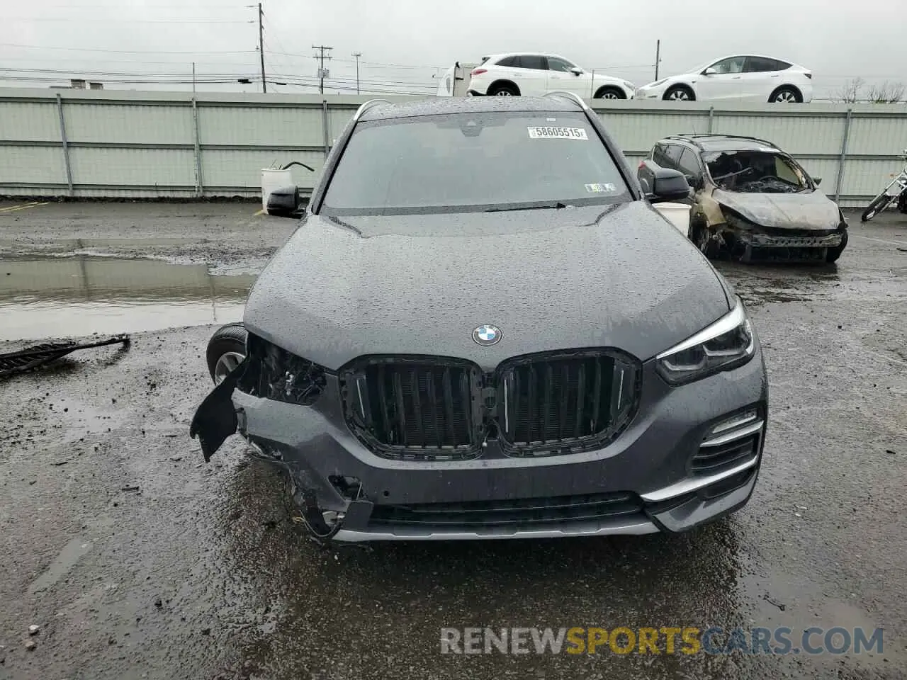 5 fotografías del automóvil dañado 5UXCR6C00L9C59994 BMW X5 2020