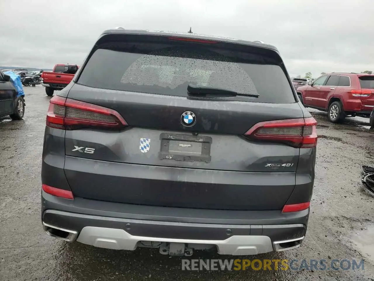6 fotografías del automóvil dañado 5UXCR6C00L9C59994 BMW X5 2020