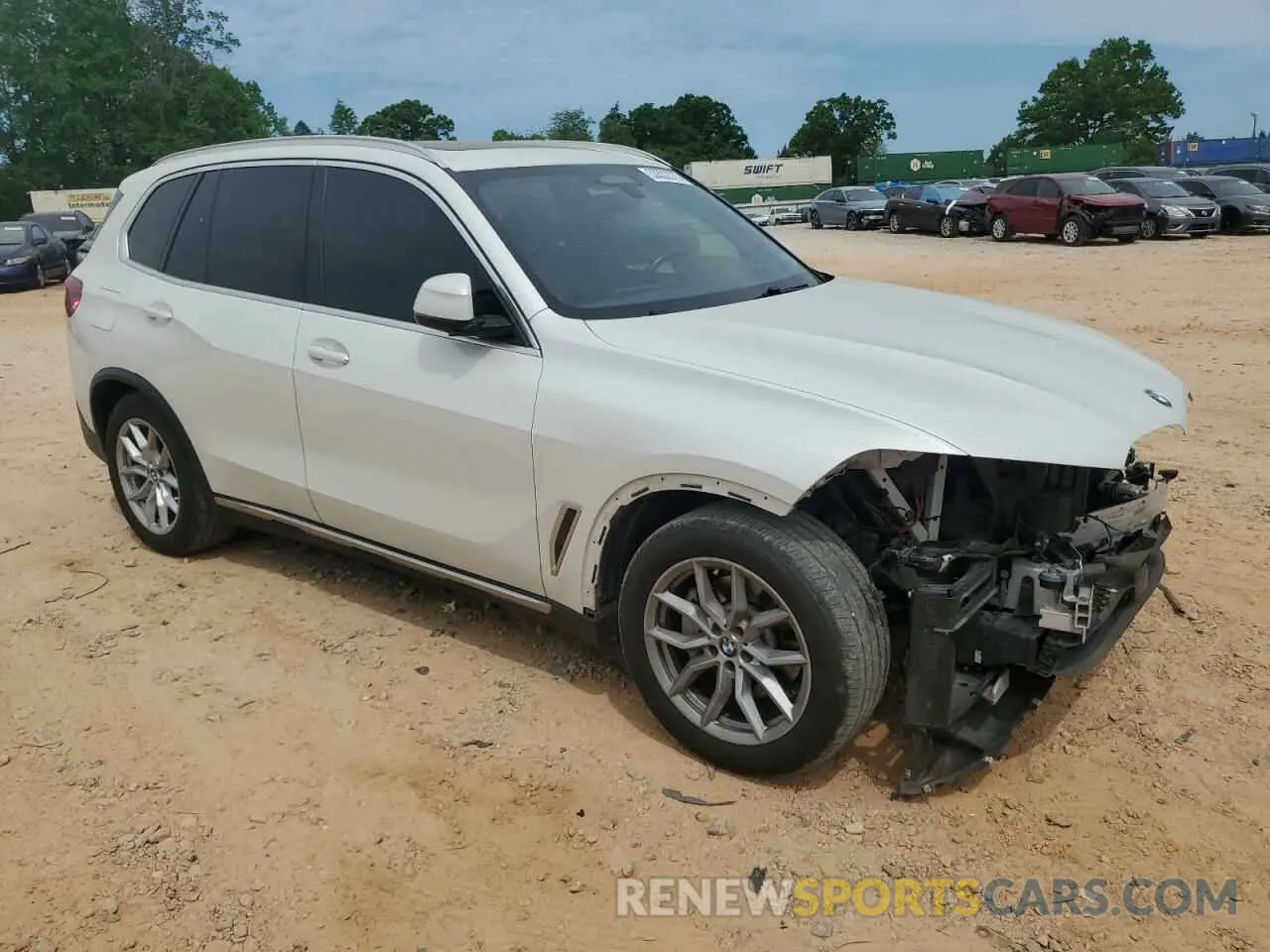 4 fotografías del automóvil dañado 5UXCR6C01L9B08968 BMW X5 2020