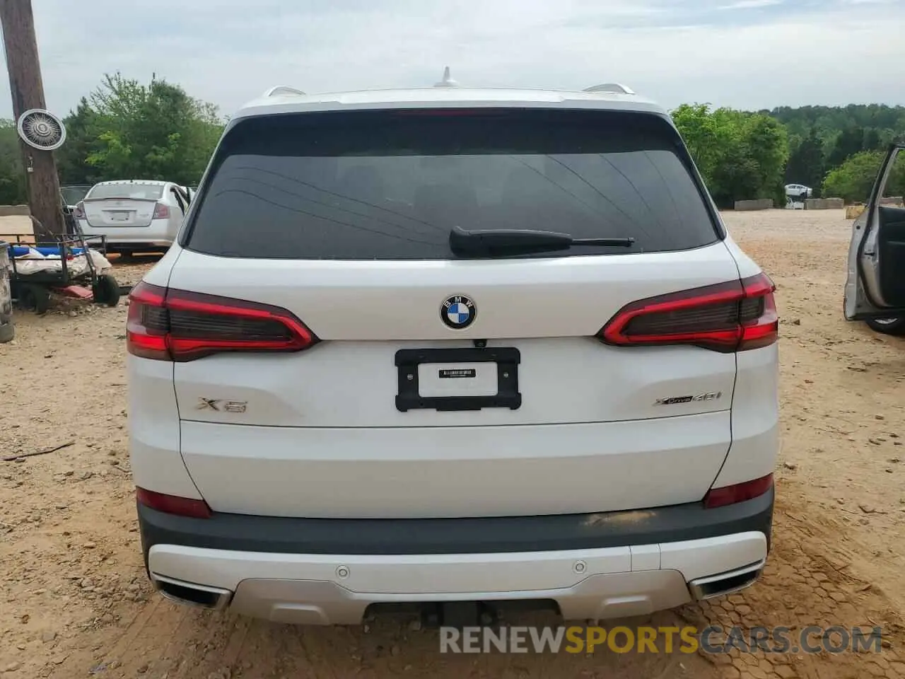 6 fotografías del automóvil dañado 5UXCR6C01L9B08968 BMW X5 2020