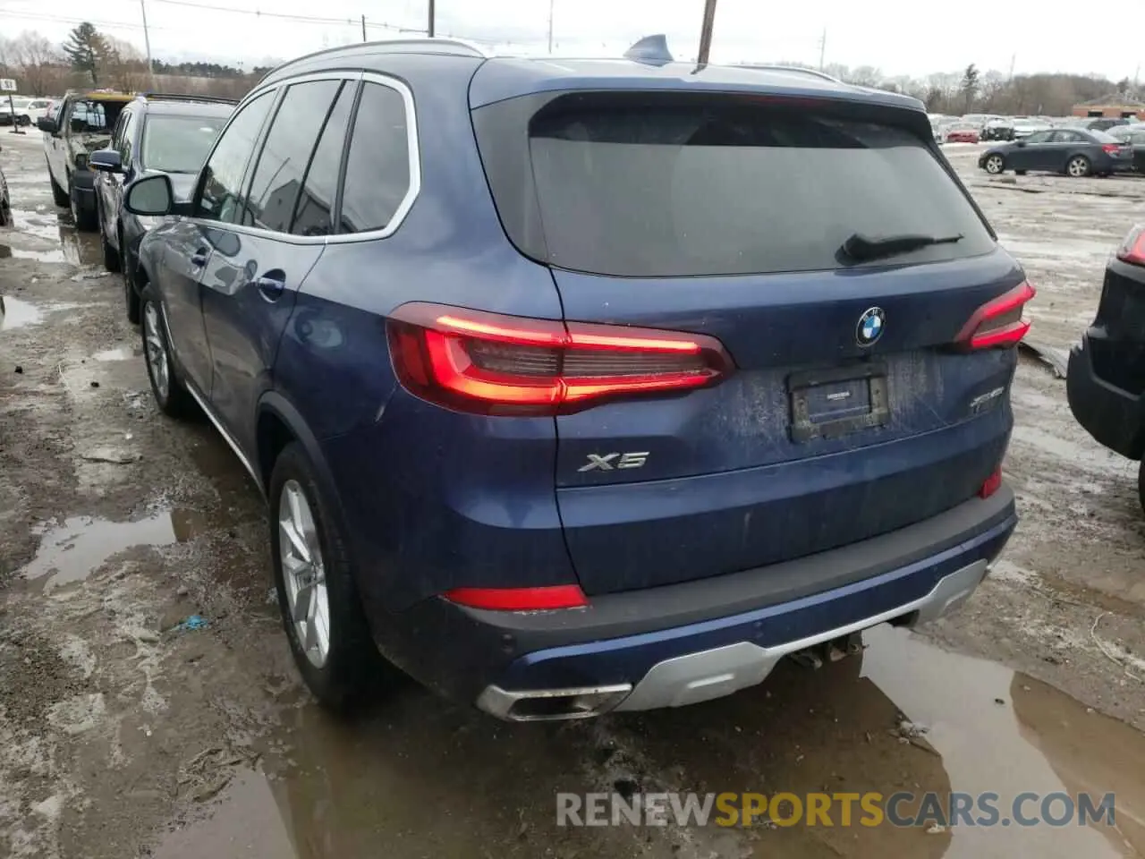 3 fotografías del automóvil dañado 5UXCR6C01L9C40757 BMW X5 2020