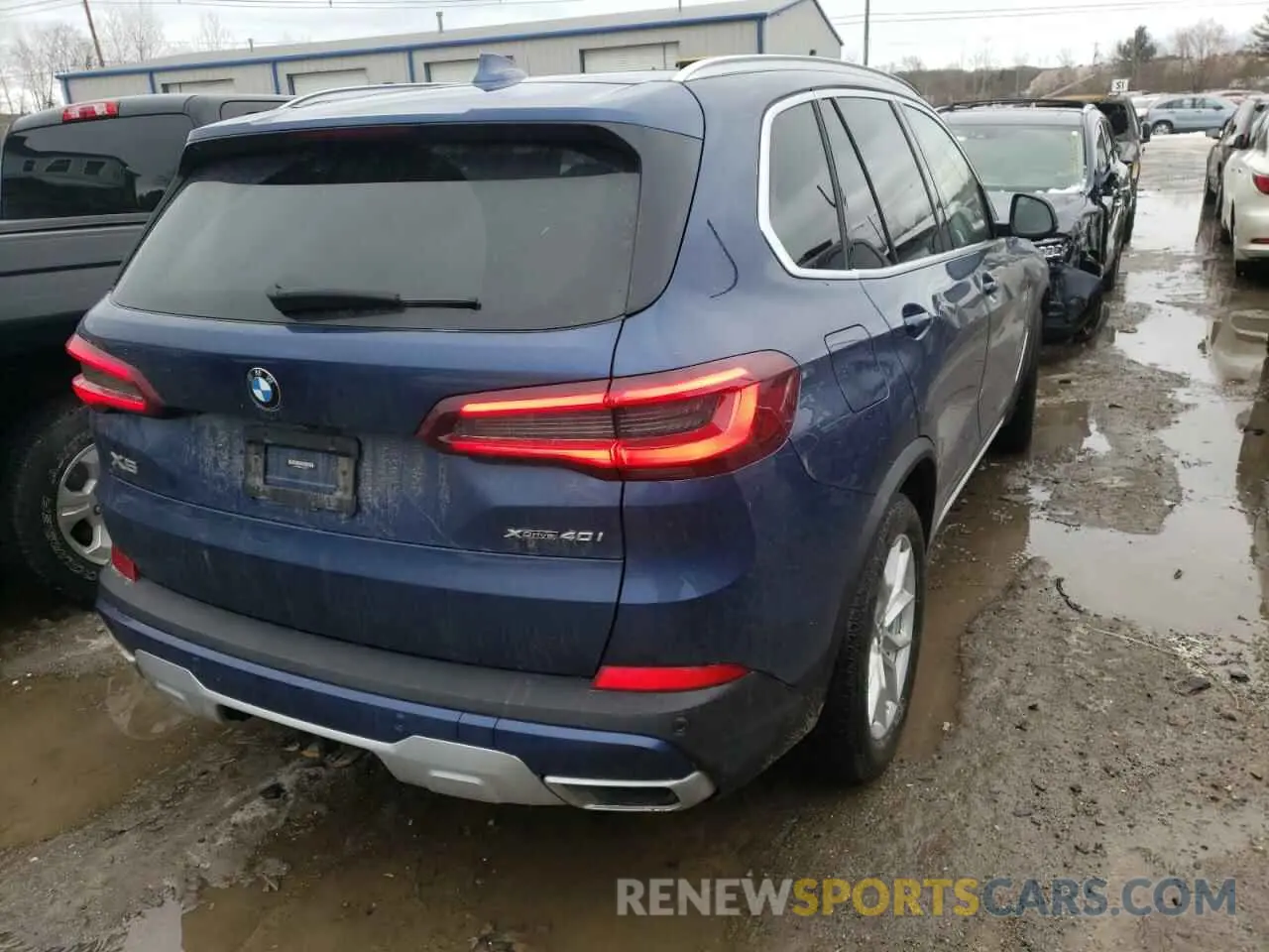 4 fotografías del automóvil dañado 5UXCR6C01L9C40757 BMW X5 2020