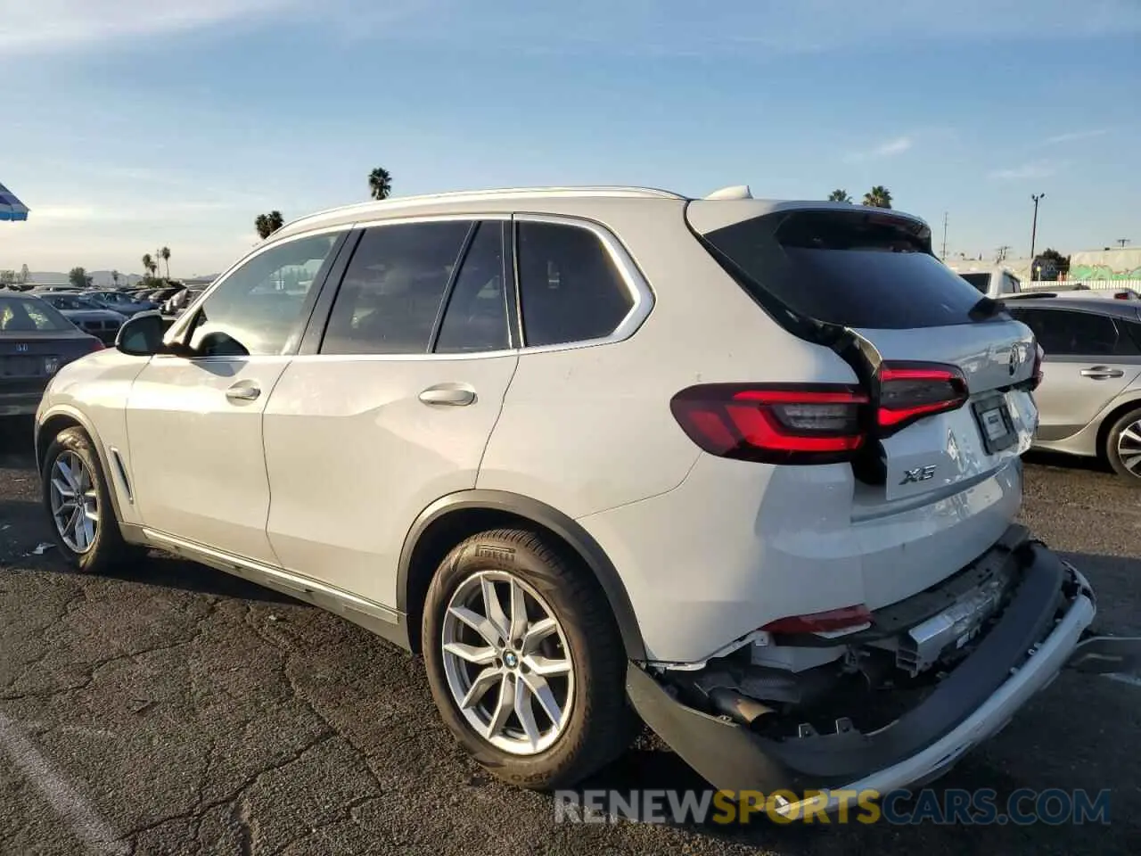 2 fotografías del automóvil dañado 5UXCR6C01L9C99503 BMW X5 2020