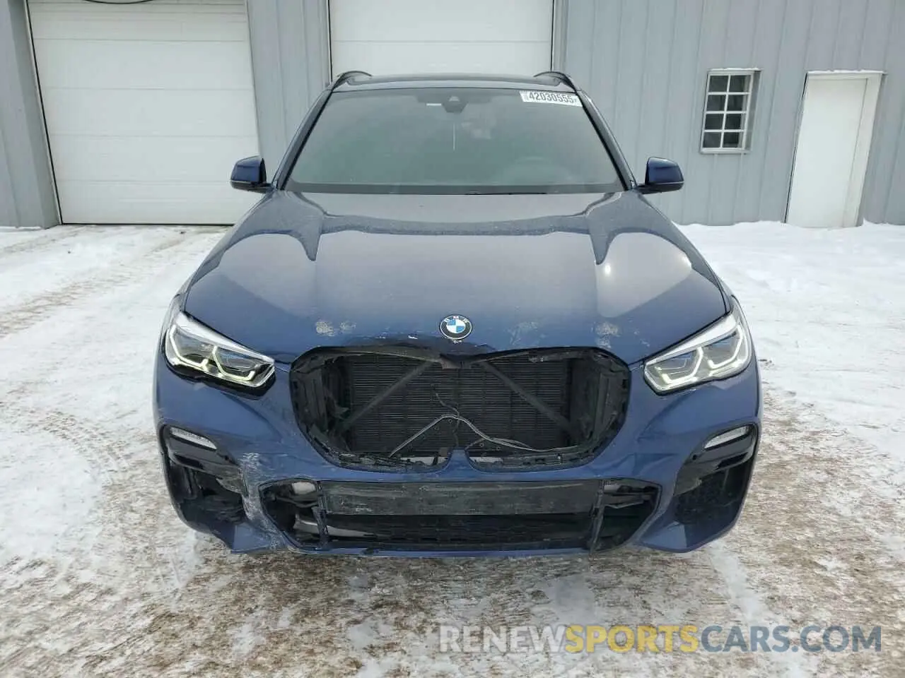 5 fotografías del automóvil dañado 5UXCR6C02L9B33121 BMW X5 2020