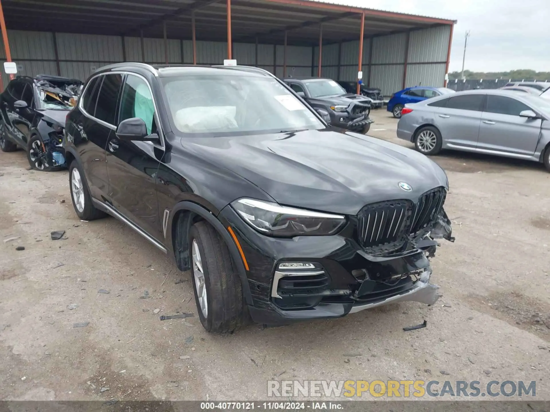 1 fotografías del automóvil dañado 5UXCR6C03L9B30356 BMW X5 2020