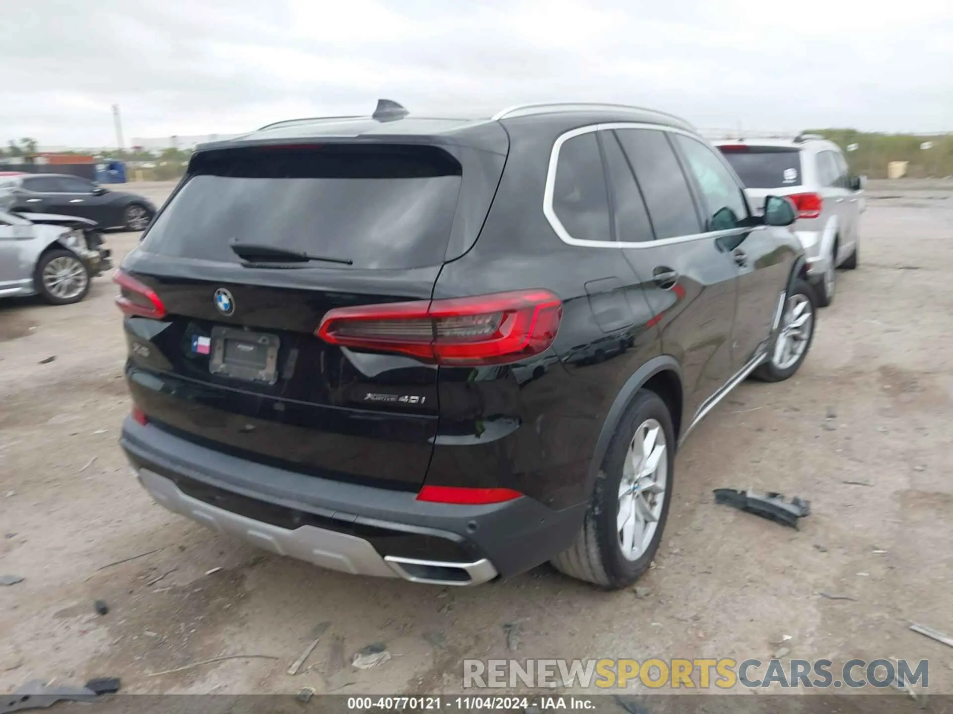 4 fotografías del automóvil dañado 5UXCR6C03L9B30356 BMW X5 2020