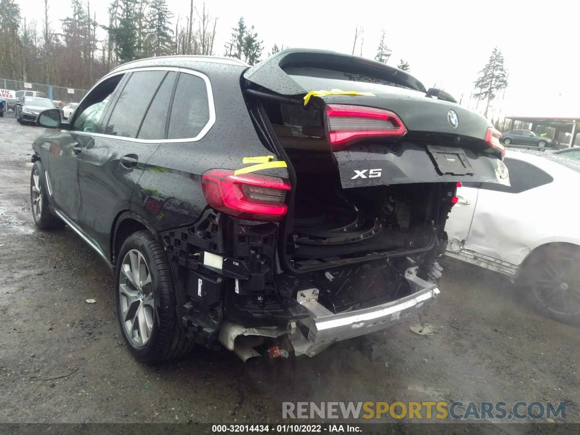 3 fotografías del automóvil dañado 5UXCR6C03L9B59405 BMW X5 2020