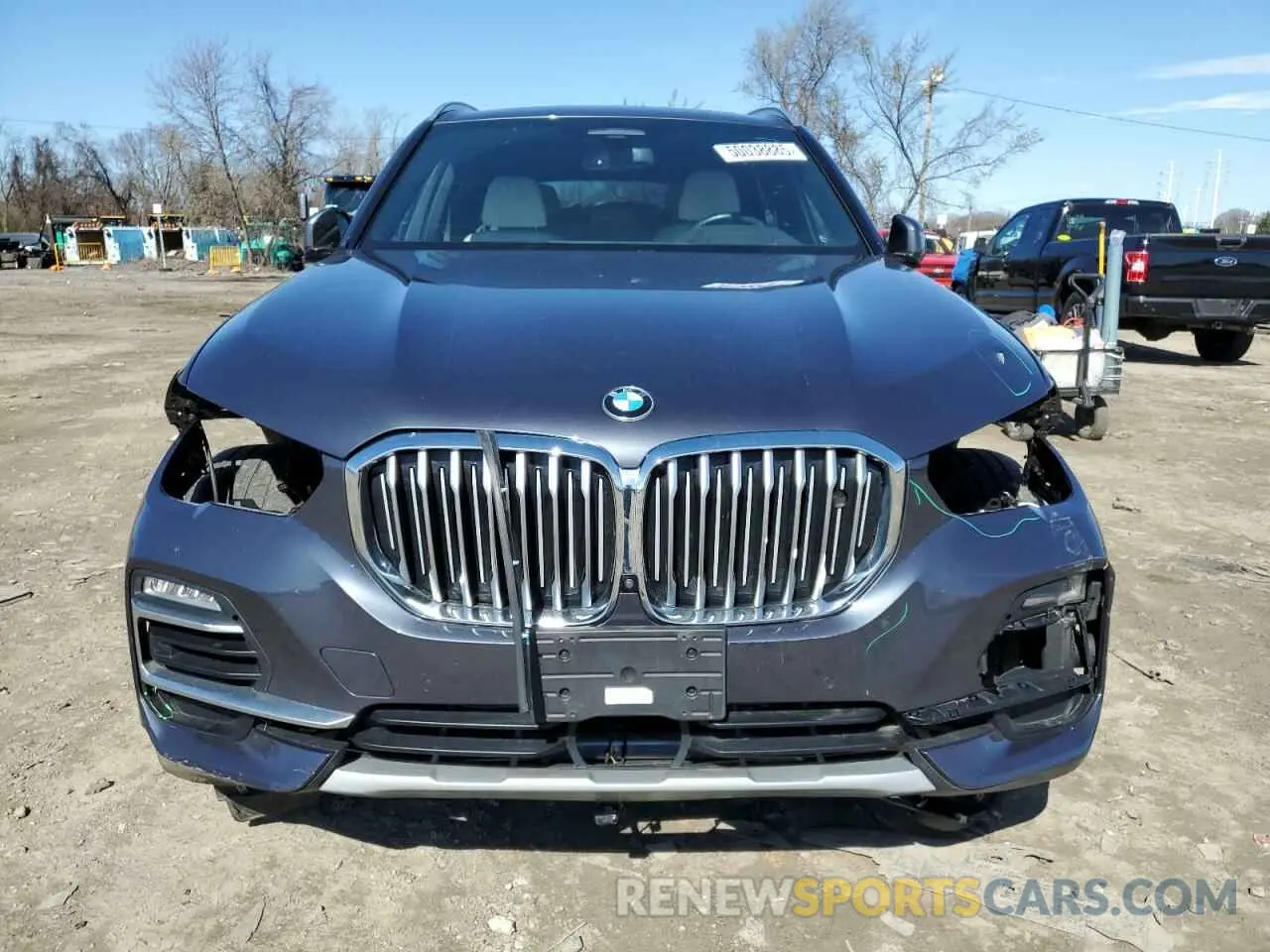 5 fotografías del automóvil dañado 5UXCR6C03L9D41590 BMW X5 2020