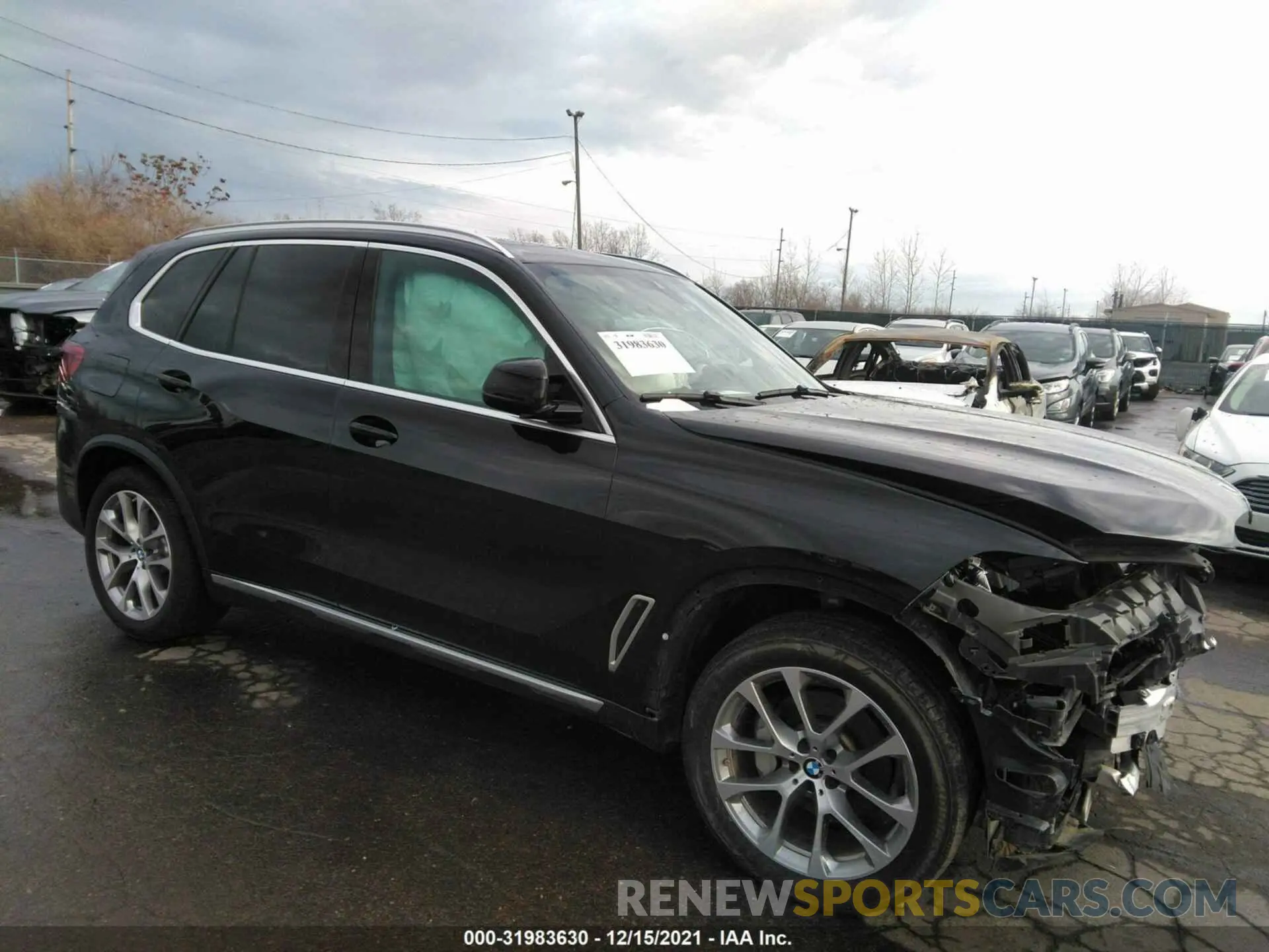 1 fotografías del automóvil dañado 5UXCR6C03LLL82530 BMW X5 2020
