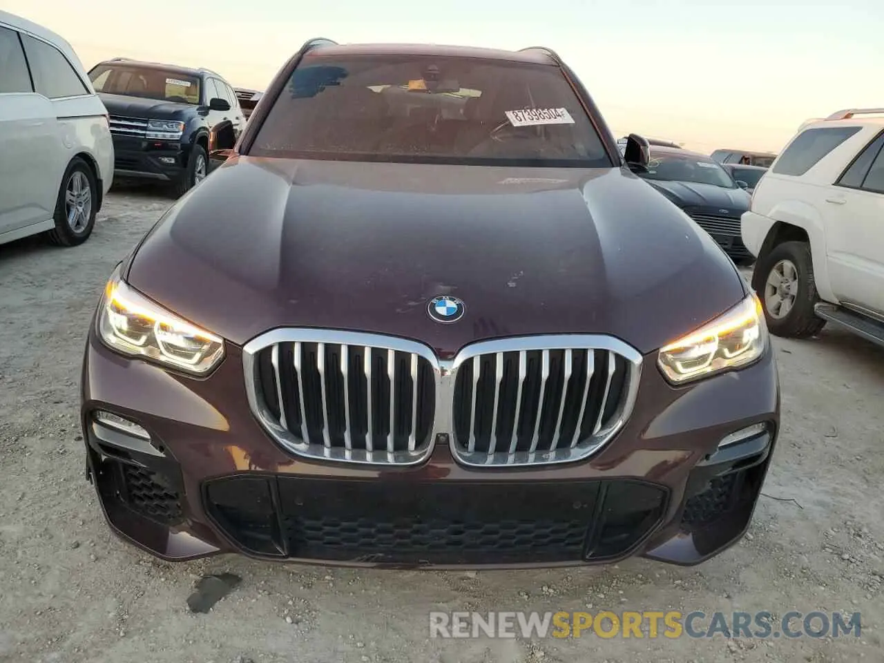 5 fotografías del automóvil dañado 5UXCR6C04L9C27727 BMW X5 2020