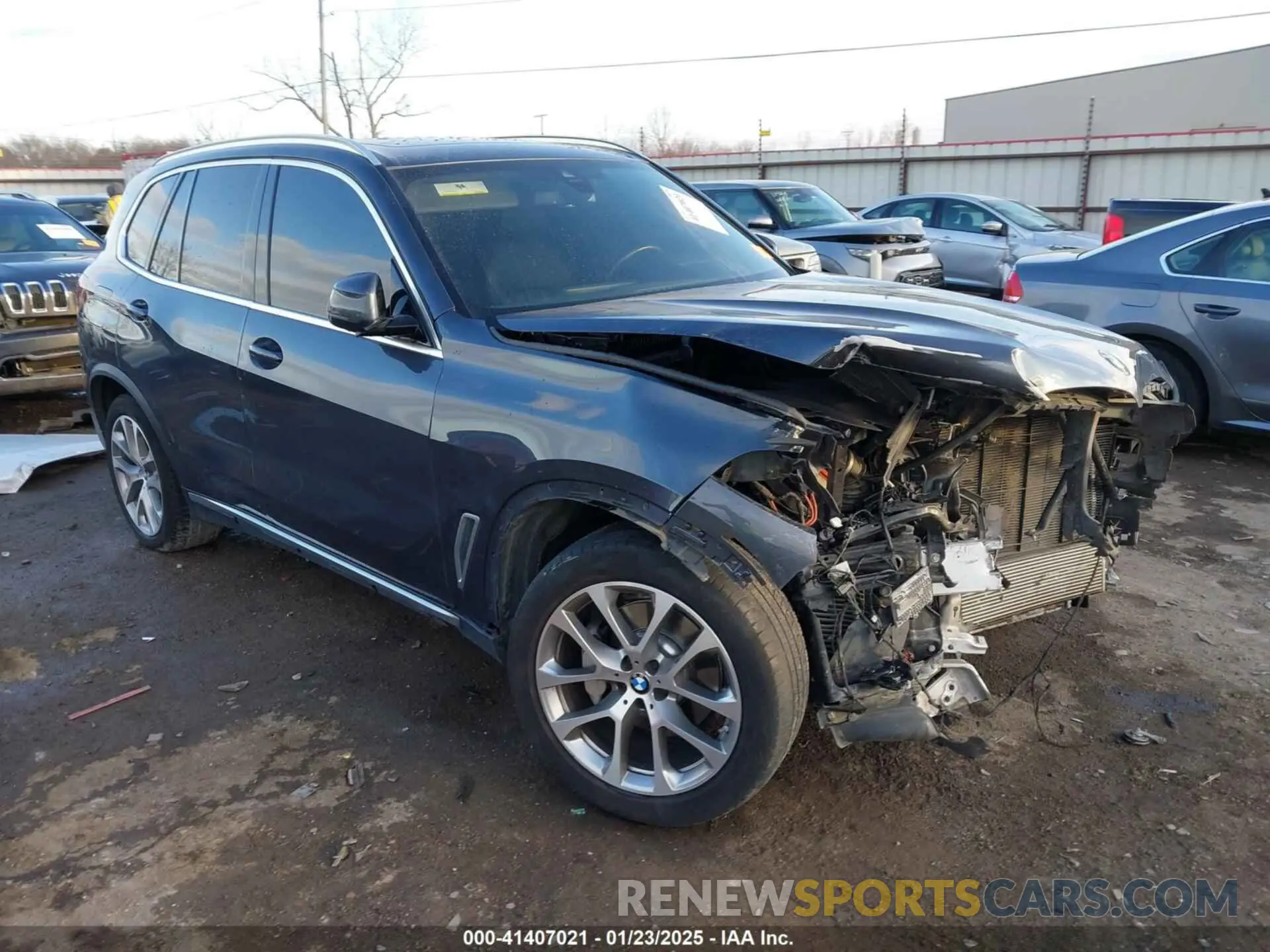 1 fotografías del automóvil dañado 5UXCR6C04L9D67261 BMW X5 2020
