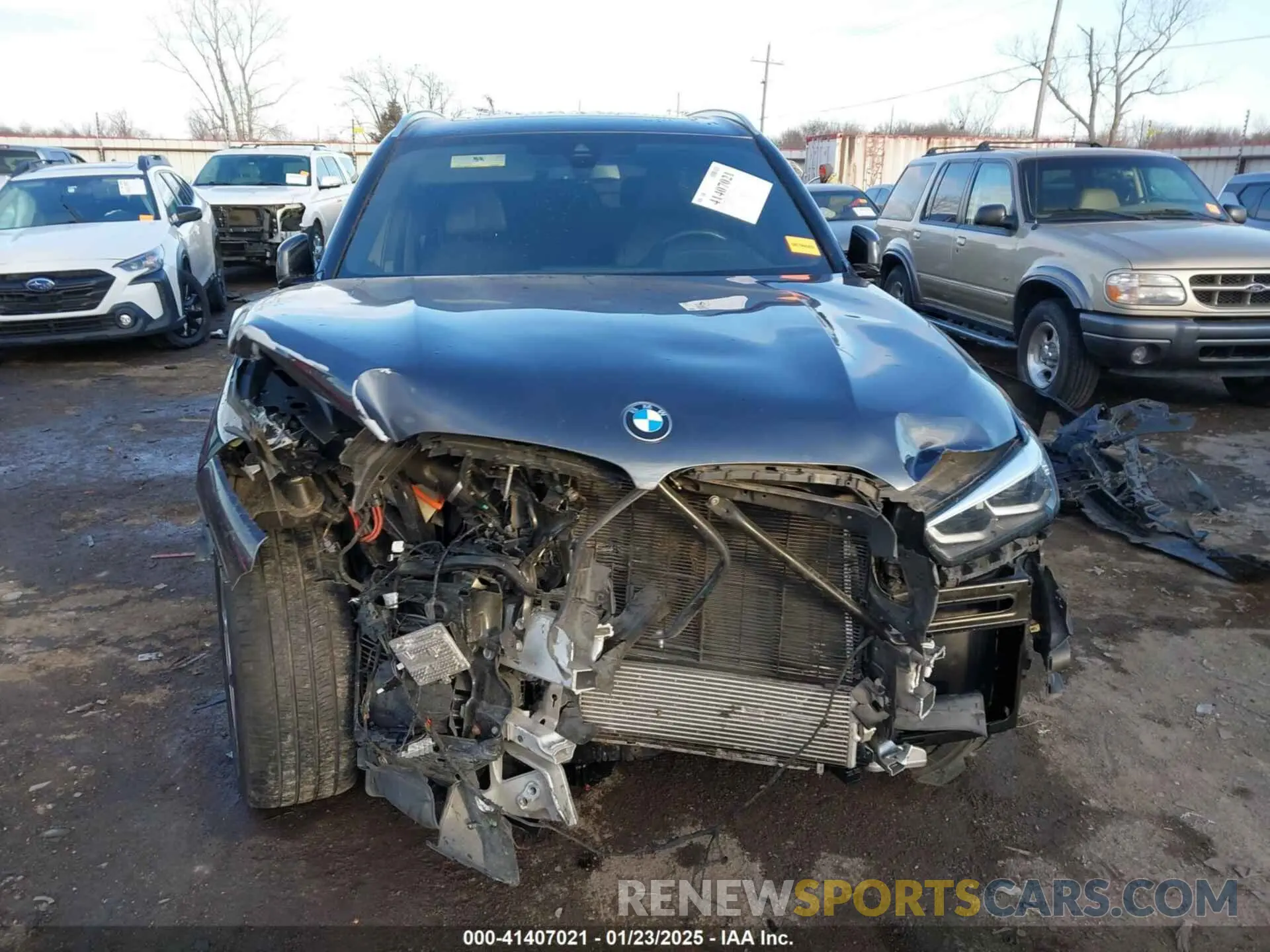 13 fotografías del automóvil dañado 5UXCR6C04L9D67261 BMW X5 2020