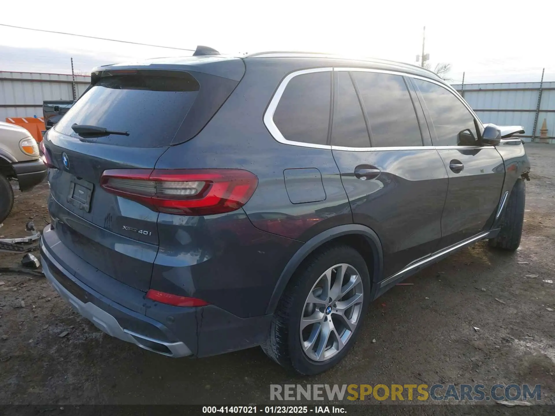 4 fotografías del automóvil dañado 5UXCR6C04L9D67261 BMW X5 2020