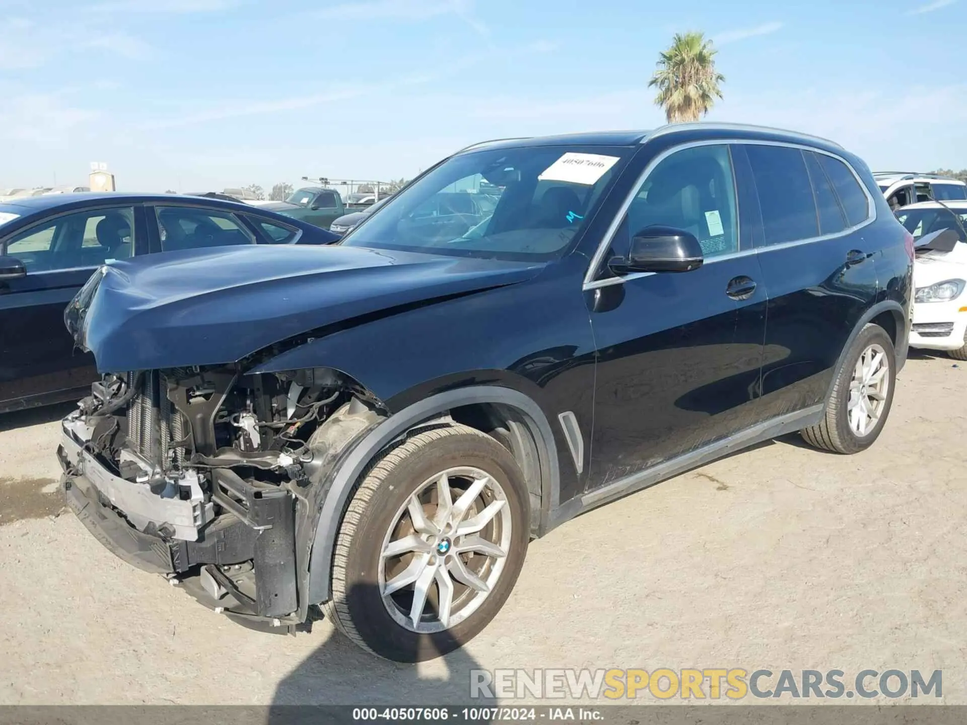 2 fotografías del automóvil dañado 5UXCR6C05L9B21903 BMW X5 2020