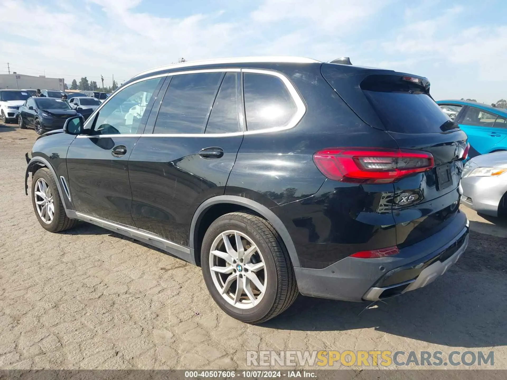 3 fotografías del automóvil dañado 5UXCR6C05L9B21903 BMW X5 2020