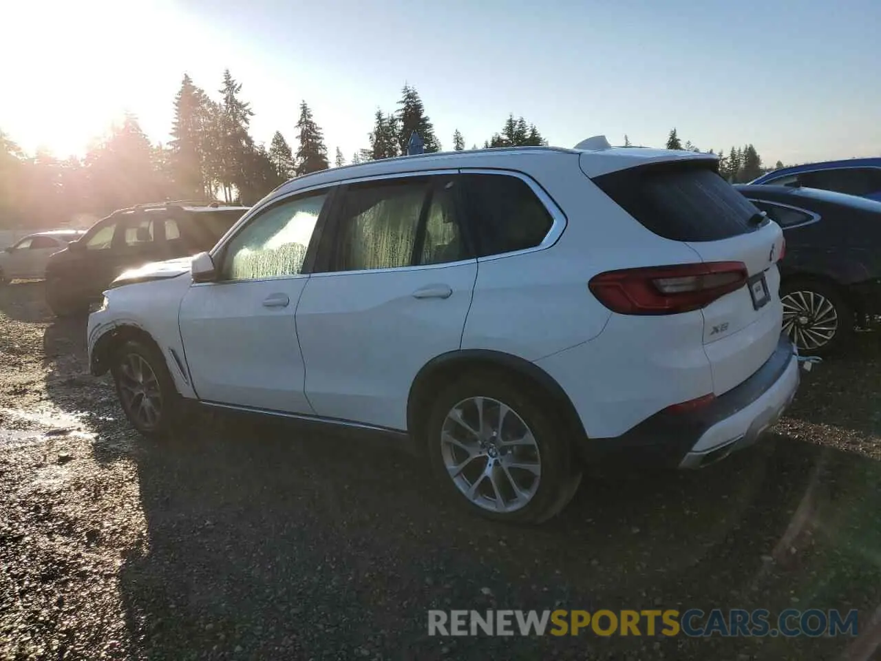 2 fotografías del automóvil dañado 5UXCR6C05L9B46803 BMW X5 2020
