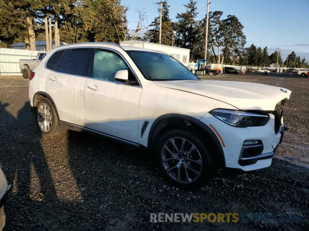 4 fotografías del automóvil dañado 5UXCR6C05L9B46803 BMW X5 2020