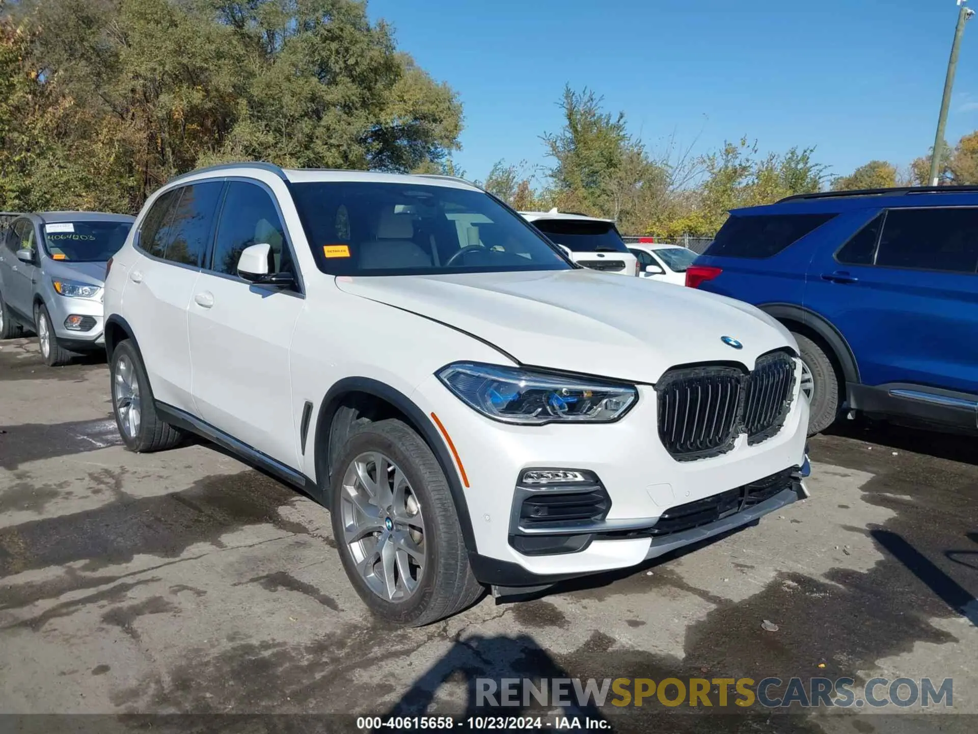 1 fotografías del automóvil dañado 5UXCR6C05L9C59697 BMW X5 2020