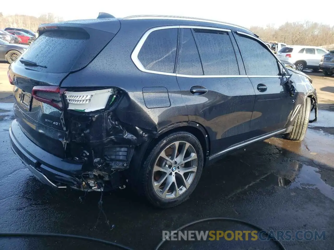 3 fotografías del automóvil dañado 5UXCR6C06L9B27824 BMW X5 2020