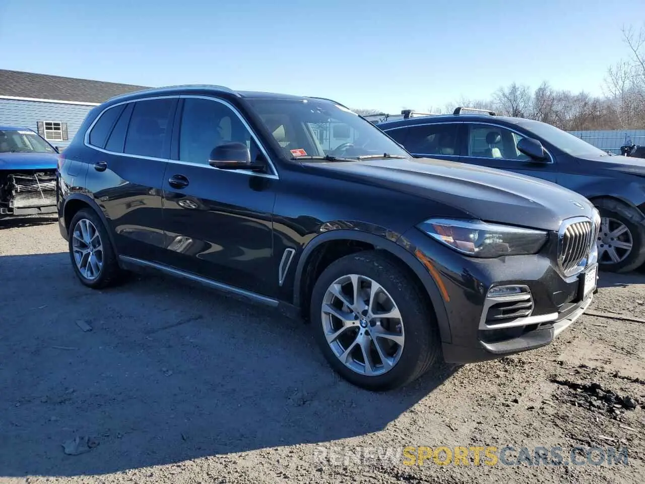 4 fotografías del automóvil dañado 5UXCR6C06L9D63664 BMW X5 2020